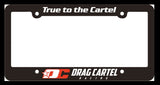 DRAG CARTEL RACING AUTOMOTIVE LICENSE PLATE FRAMES