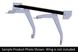 PCI HATCHBACK 1/4" 6061 BOTTOM MOUNTING WING MOUNTS for 96-00 CIVIC