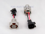 Fuel Injector Clinic Set of 8 injec plug adap for Denso F to US Car/EV6 M