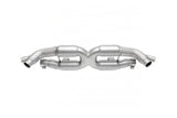 SOUL Turbo X-Pipe Exhaust - Reuse Factory Tips for 13-19 Porsche 991.1
