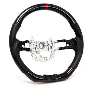 PRL MotorSports PRL Steering Wheel 2022 Civic Carbon and Leather Red | PRL1.1010.3.RED