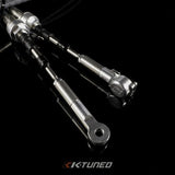 K Tuned Race-Spec Shifter Cables and Trans Bracket B-Series AWD R-SFT-BAW