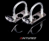 K-Tuned Radiator Relocation Brackets Traction Bars Civic CRX Integra K Swap New