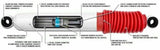 Rancho RS5000X Shocks For 2005 2016 Ford F-250 F-350 Super Duty 4WD 0" Lift