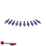 SpeedFactory Titanium Intake/Exhaust Manifold Stud Kit w/ 6-Point Nuts (10Piece)