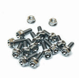 SpeedFactory Racing K-Series Titanium Oil Pan Hardware Kit RAW - Steel Pan Only (16pcs)