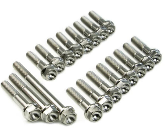 Speedfactory Racing Titanium Transmission Case Bolt Kit RAW B Series FWD
