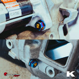 SpeedFactory Burnt Titanium Transmission- Engine Bolt Kits -K Series