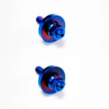 SpeedFactory Racing Titanium Cam Gear Stud Kit - D-Series RAW 12 Point Nut