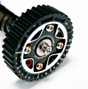 SpeedFactory Racing Titanium Cam Gear Stud Kit - D-Series RAW 12 Point Nut