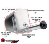 SpeedFactory Racing Front-Mount Drag Race Fuel Cell SF‑02‑090 for EG/DC/EK