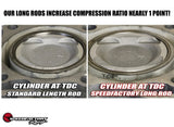 SpeedFactory Racing D16 Vitara Spec No-Notch Long Connecting Rods - SF-02-103