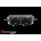 SpeedFactory Tucked Radiator w/ Dual Fans B/D/F/H-Series 16AN Inlet/Outlet