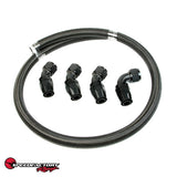 SpeedFactory Tucked Radiator -16AN Hose & Fitting Kit for K/J-Series (SF‑06‑049)