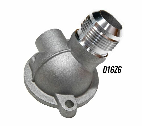 SpeedFactory Racing -16an Thermostat Housing for Honda/Acura D16Z6 Engines