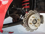 SpeedFactory Racing Lightweight Rear Trailing Arm Kit With Staging Brakes (FWD) With Wheel Bearing & Hub Assembly