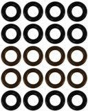 Fuel Injector Clinic Universal Seal Kit for 4-Cyl Fuel Injectors w/ 14mm Seals