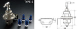 Tomei Fuel Pressure Regulator (Type-S) Genuine Tomei - TB507A-0000A