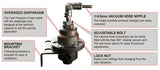 Tomei Universal Fuel Pressure Regulator (Type-L) Genuine Tomei TB507A-0000B