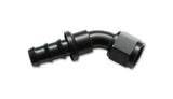 Vibrant -8AN Push-On Straight Hose End Fitting - Aluminum