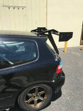 PCI 1/4" 6061 HATCHBACK TOP MOUNTING WING MOUNTS for 92-95 CIVIC