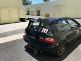 PCI 1/4" 6061 HATCHBACK TOP MOUNTING WING MOUNTS for 92-95 CIVIC