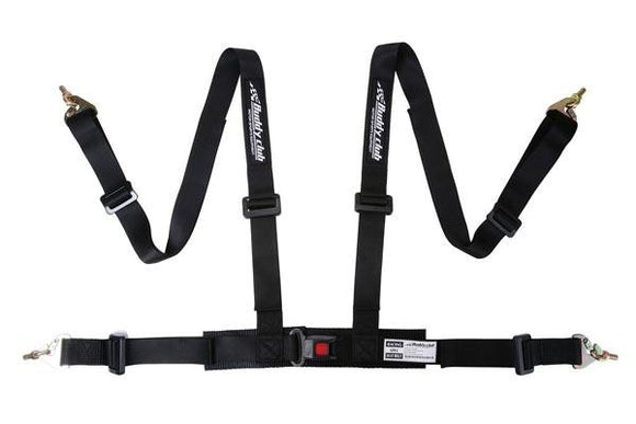 Buddy Club Racing Spec Harness - BLACK - BC08-RSSH4-B