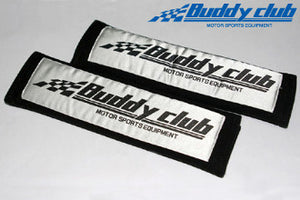 Buddy Club Racing Spec Shoulder Pads - BLACK - BC08-SP001-B