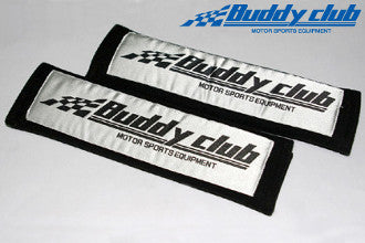 Buddy Club Racing Spec Shoulder Pads - BLACK - BC08-SP001-B