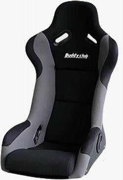 Buddy Club Racing Spec Seat - Black (WIDE) - BC08-RSBKSM-B