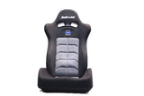 Buddy Club Racing Spec Seat - Sport Reclinable - BLACK - BC08-RSSS-B