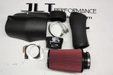 JLT Black Textured Ram Air Intake Kit w/Red Filter for 03-04 Ford Mustang SVT Cobra