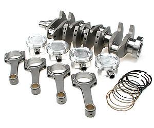 Eagle 4-Valve Heads Rotating Assembly Kit with 5.933in H-Beam - +.020 Bore for Ford 4.6L