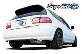 GReddy 92-95 Honda Civic EG Hatchback 76mm Turbo/Swap Supreme SP Cat-Back Exhaust