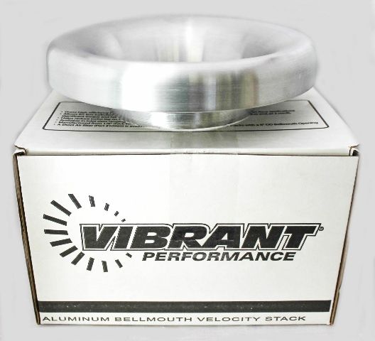Vibrant Bellmouth Velocity Stack Aluminum 4