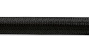 Vibrant 20ft Roll of -6AN Black Nylon Braided Flex Hose - Hose ID 0.34" 11976