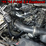 JLT Passenger Side Oil Separator 3.0 - Clear Anodized for 11-19 Ford F-150 2.7L/3.5L/5.0L