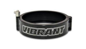 Vibrant 4in HD Quick Release Clamp w/Pin - Anodized Black 12538