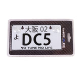 NRG JDM Mini License Plate (Osaka) 3" X 6" - DC5 (02-06 Acura RSX) MP-001-DC5