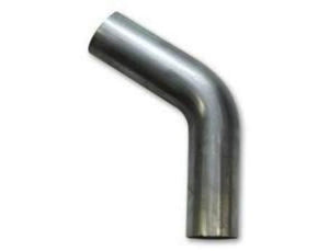Vibrant 3.00" O.D. T304 Stainless Steel 60 Degree Mandrel Bend 13072