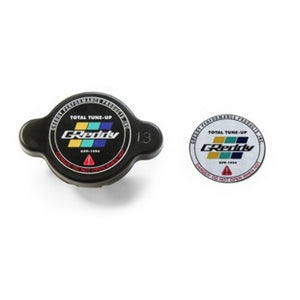 GReddy Type-S 1.3 Radiator Cap for Nissan/Subaru/Mazda/Mitsubishi/ Toyota -Black