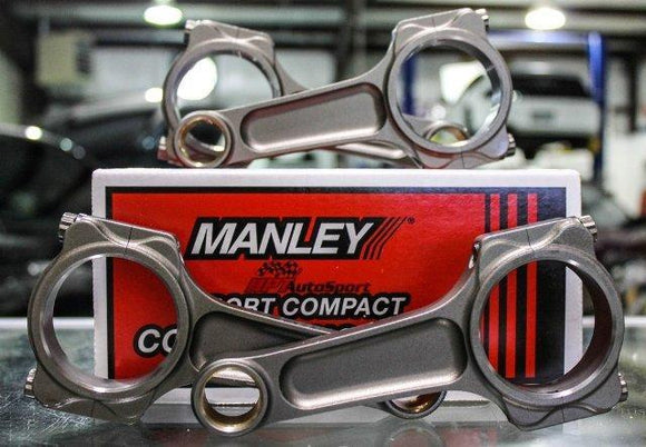 Manley Turbo Tuff Pro Series I Beam Connecting Rod Set for 90+ Honda 1.6 Vtec DOHC (B16A)