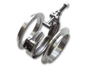 Vibrant Stainless Steel V-Band Flange Assembly for 3.5" O.D. Tubing 1492