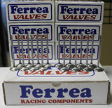 Ferrea 5000 Series +1mm Flat Valves for Honda/Acura B16A B18C1 B18C5 F5501 F5503