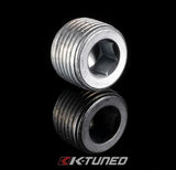 K-Tuned 1/8 NPT allen head plug (Steel)-18S-NPT-PLG