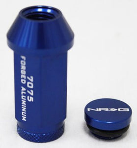 NRG Innovations M12 x 1.25 Lug Nut Blue T7075 LN-710BL