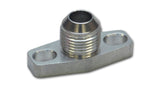 Vibrant Performance 2.00in Bolt Hole -10AN Male Flare Aluminum Oil Drain Flange