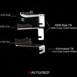 K-Tuned RHD Throttle Cable & Steel Bracket - 1450 - KTD-TCS-145
