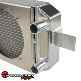 SpeedFactory Aluminum Tucked Radiator w/Dual Fan Shroud for K Series 32MM SF-06-034