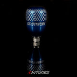 K-Tuned Billet Shift Knob - Stainless Weighted-KTD-SFT-KNW